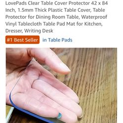 Clear Cover Protector 