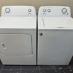 Amana Electric Washer And Dryer Set