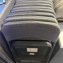 Metal Foldable Chairs (w/ cushion - 12 total)