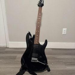 Ibanez GIO Series GRX20Z Electric Guitar, Rosewood Fingerboard, Black Night