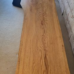 Live Edge red oak Coffee table