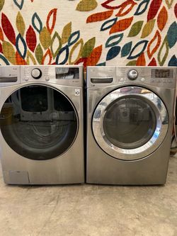 LG set gas laundry