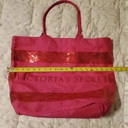 Victoria's secret pink  tote / travel/ beach duffle bag