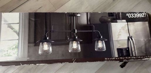 allen+roth 3-Light Island Pendant New