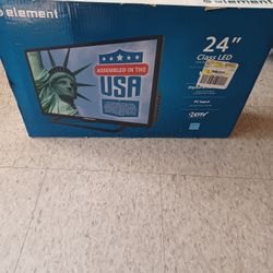 ELEMENT 24 INCH TV ITS NOT SMART TV, OPEN BOX LIKE NEW ONLY PICK UP 
