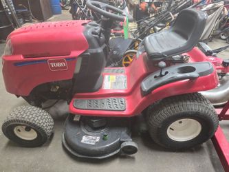 Toro riding mower