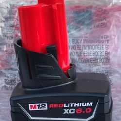 Milwaukee M12 6.0 Battery..$75.. Brand New... Pickup Only...