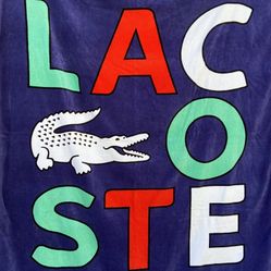 HUGE Lacoste Alligator Towel 66”X60”