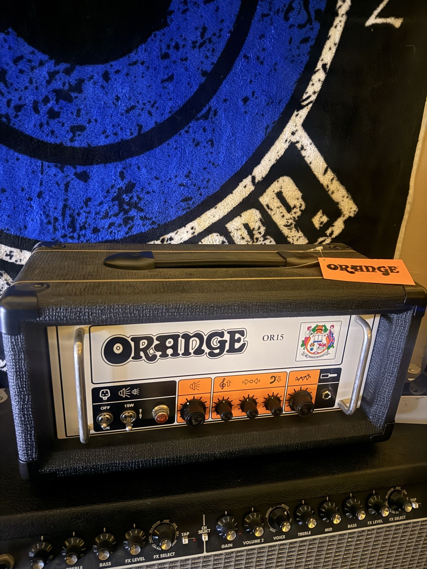 Orange Or15 Tube Amp Black