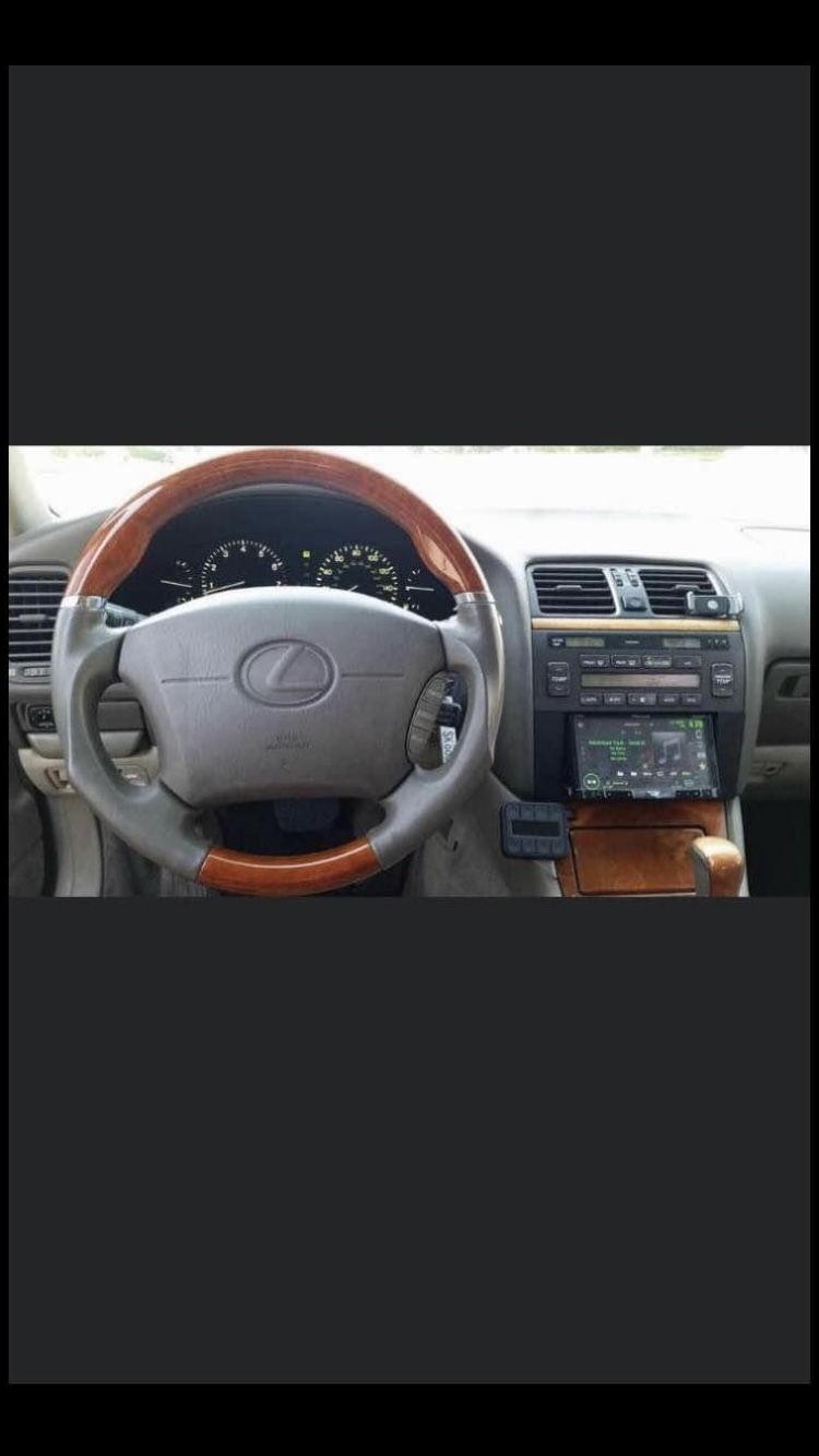 1998-2000 LEXUS LS400 JDM SILK BLAZE PISTOL GRIP STEERING WHEEL