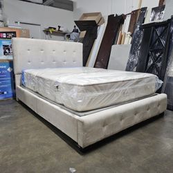 Queen Bed And Mattress 