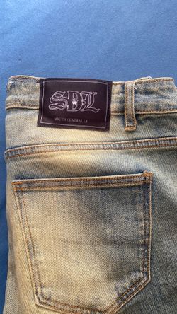 SDL skinny denim jeans 36W 36L Navy Benji