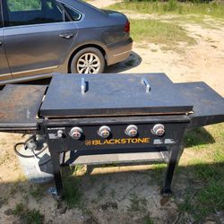 36" 4 Burner Black Stone