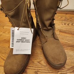 Army Hot Weather Boots (Soft Toe) 11r
