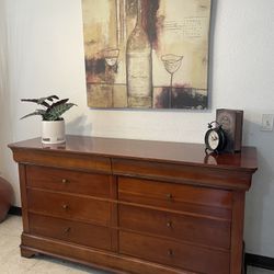 Solid Wood Dresser 