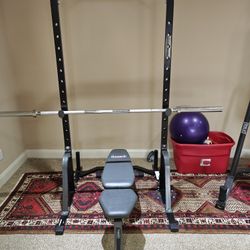 Bench Set Plus Punching Bag