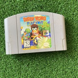 Vintage Diddy Kong Racing 64 Nintendo 64 Tested Works