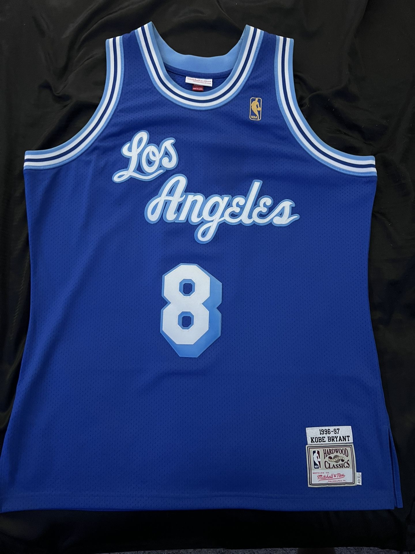Los Angeles Lakers Blue And White Kobe Bryant Jersey (XL)