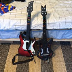 Guitar Hero Guitar Controllers PS3 PS2