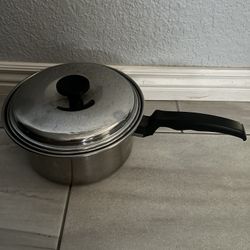 Stainless Steel Pan With Lid 