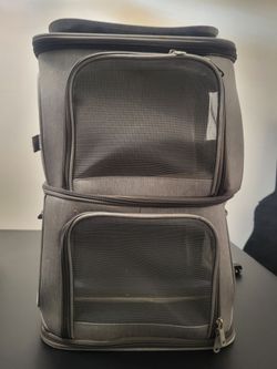 Double Pet Carrier Backpack for small pets