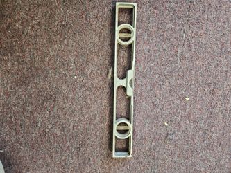 Vintage cast aluminum torpedo level