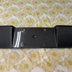 2013-2014 Mustang Carbon Fiber License Plate Surround