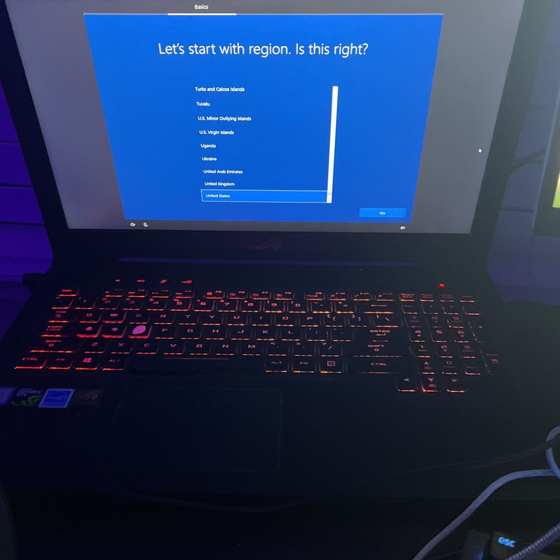 Completely Reset Laptop