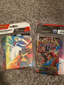 Pokemon Mega Evolution Mini Portfolio