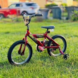 Huffy 16" Boy Kids Bicycle - Age 3-7 with Training Wheels