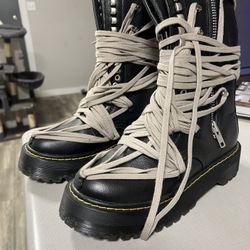 Dr Marten X Rick Owens Megalace Boot