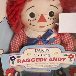 Raggedy Ann And Andy  2 Dolls 20inches Tall