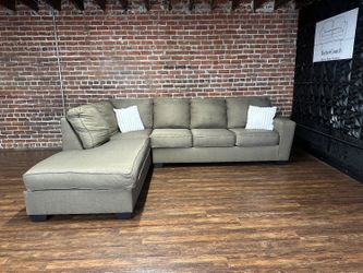 Delivery Available Ashley furniture brown 2pc sectional couch