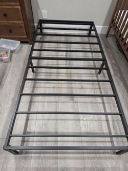 Twin metal bed frame