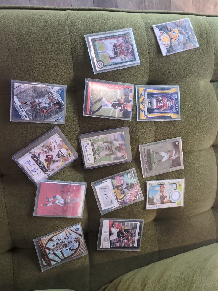 Baseball Football Hockey And Basketball Cards