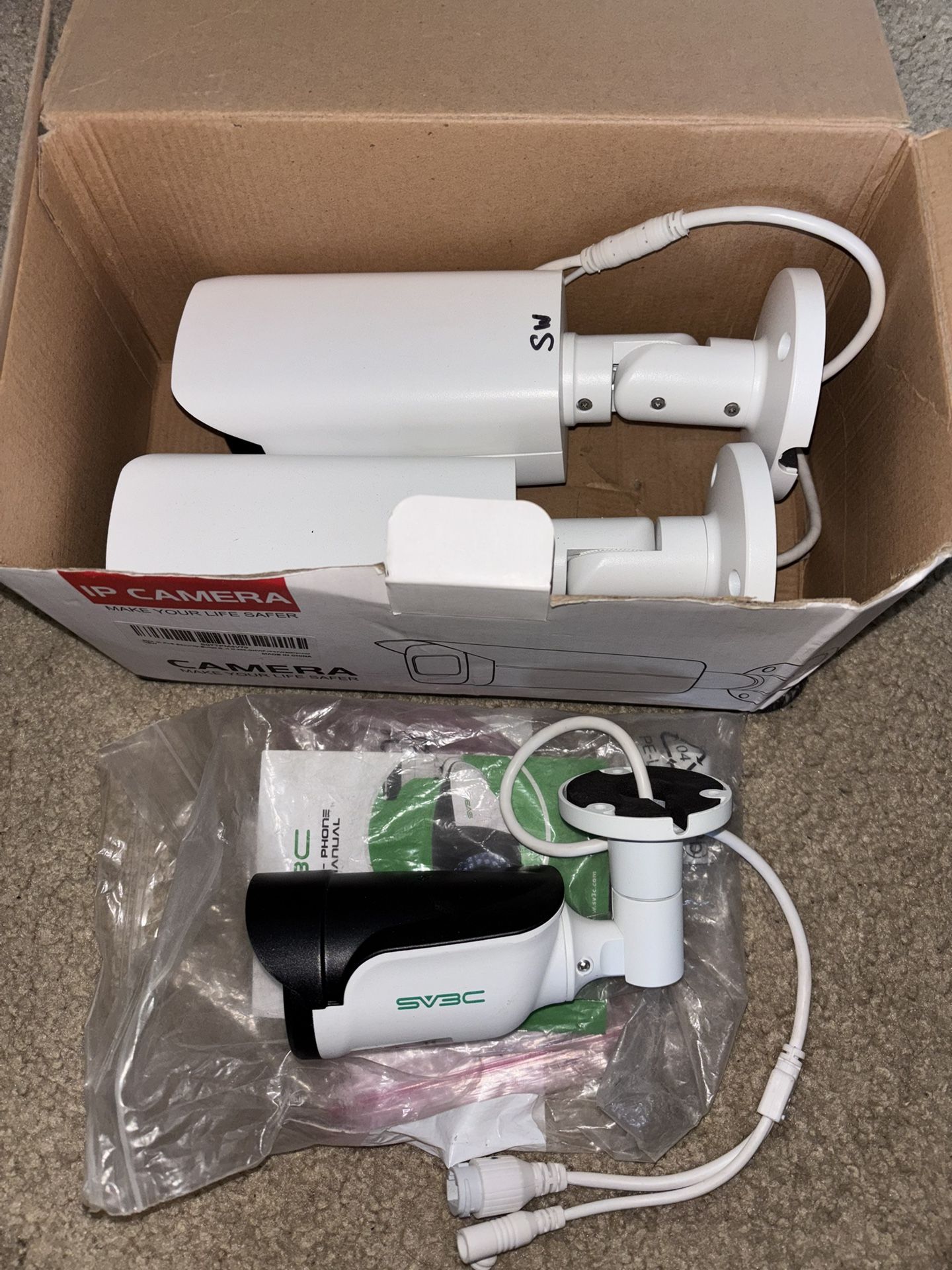 2 IP Cameras Plus Another But SV3C