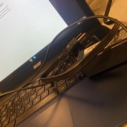 Chrome Laptop & Charger