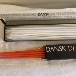 Vintage Dansk Long Mini Tapered Candles