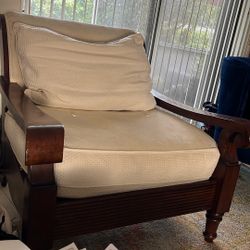 Oversized  Crate & Barrel Chair