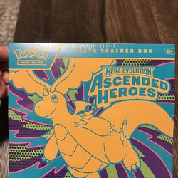 2026 Pokemon: Ascended Heroes Elite Trainer Box (ETB)
