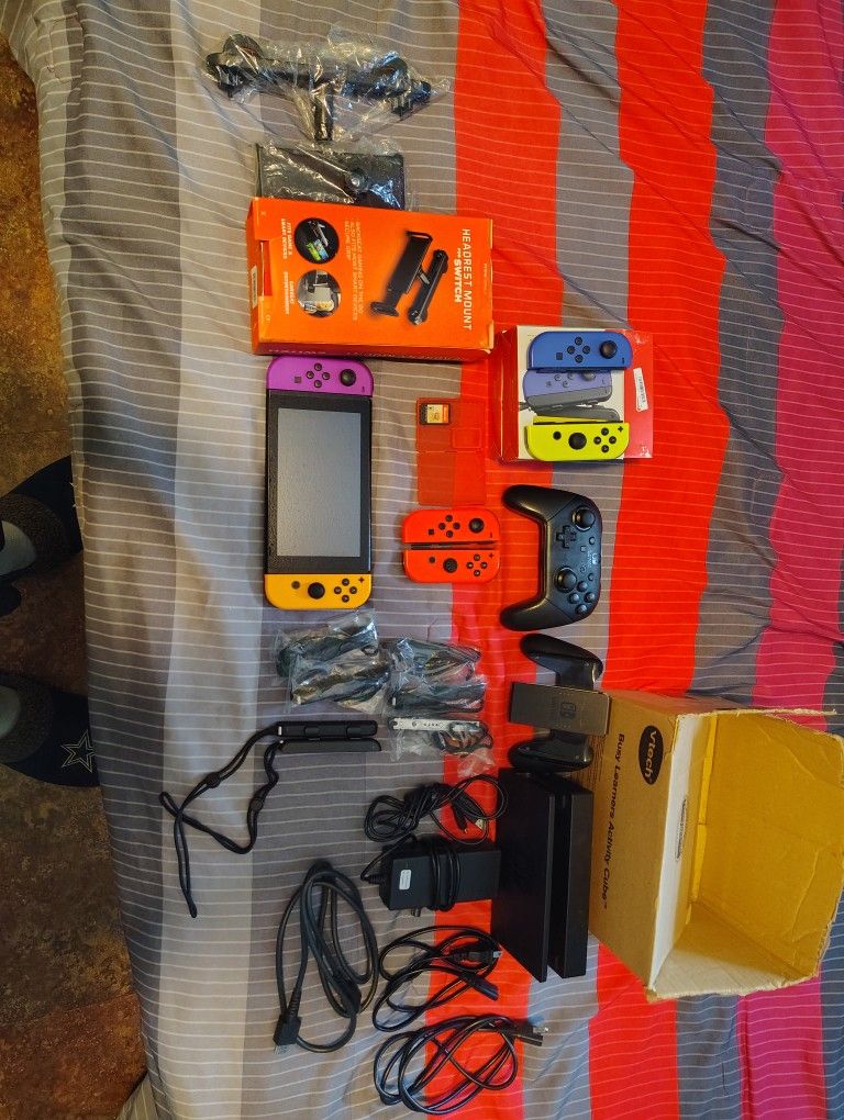 Nintendo Switch and Controllers