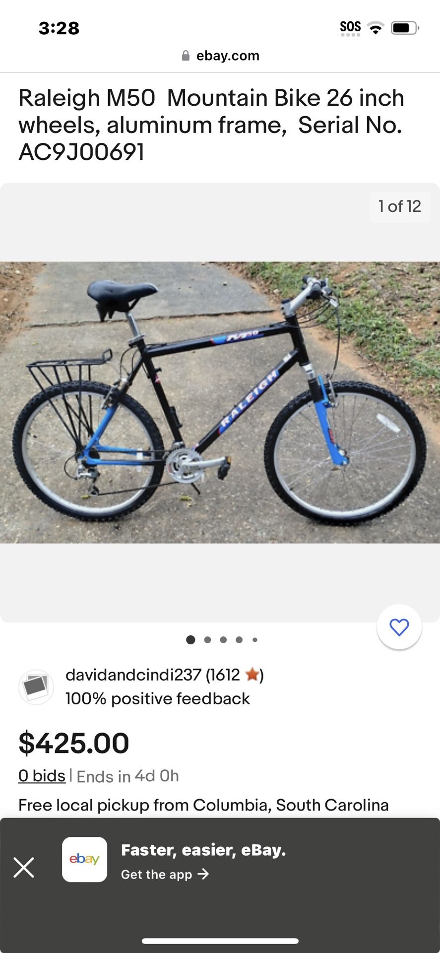 Raleigh M50 Mountain Bike for Sale in Pico Rivera CA OfferUp