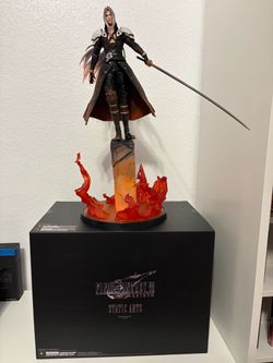 Final Fantasy VII Rebirth Collector's Edition Static Arts Sephiroth Statue