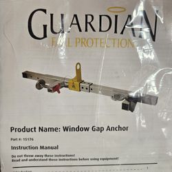 New Guardian window gap anchor