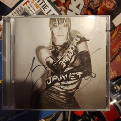 Autographed Janet Jackson Discipline Cd 