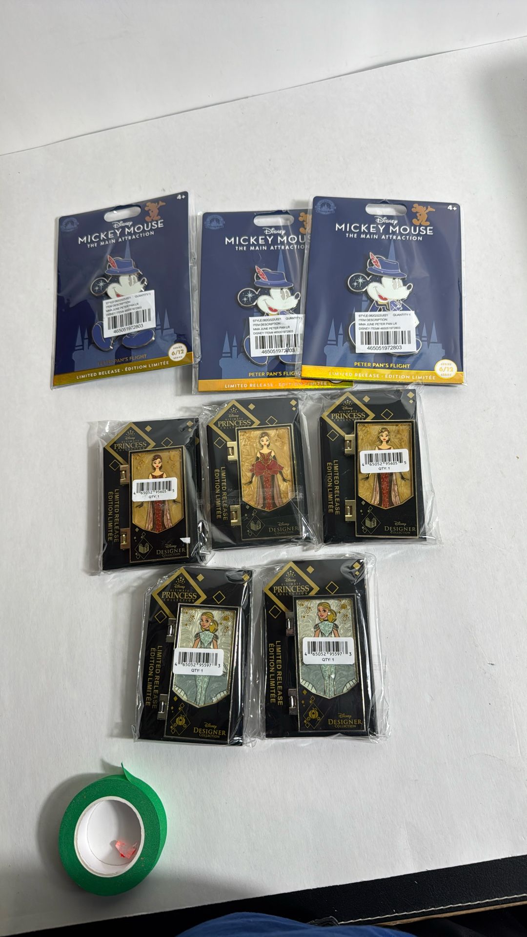 Disney Mickey Mousr And Disney Princess Pin