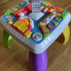 Fisher-Price Laugh & Learn Around the Town Learning Table for Baby & Toddlers