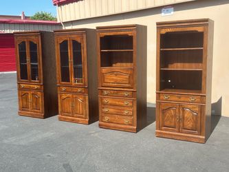 Antique - oak cabinets