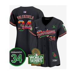 Fernando Valenzuela mexico Heritage womens jersey sizes large , XL