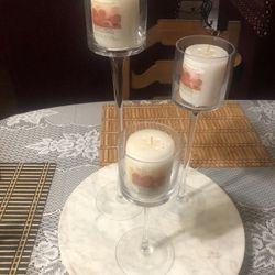 Holder Candles 🕯️ Set Of Christmas 🎄